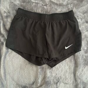 Black Nike athletic shorts